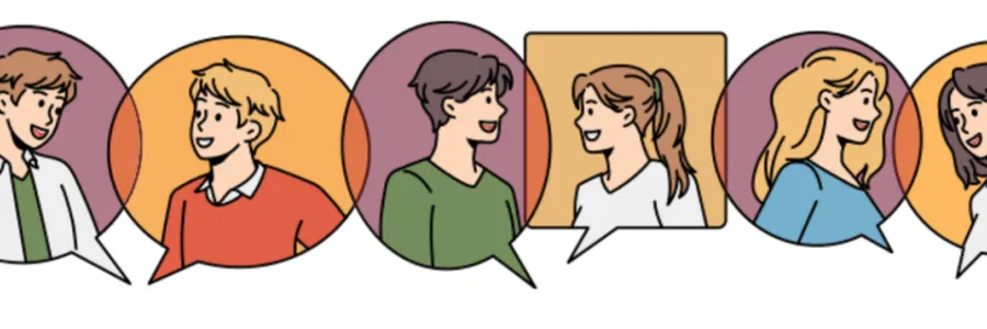 images of people talking to eachother